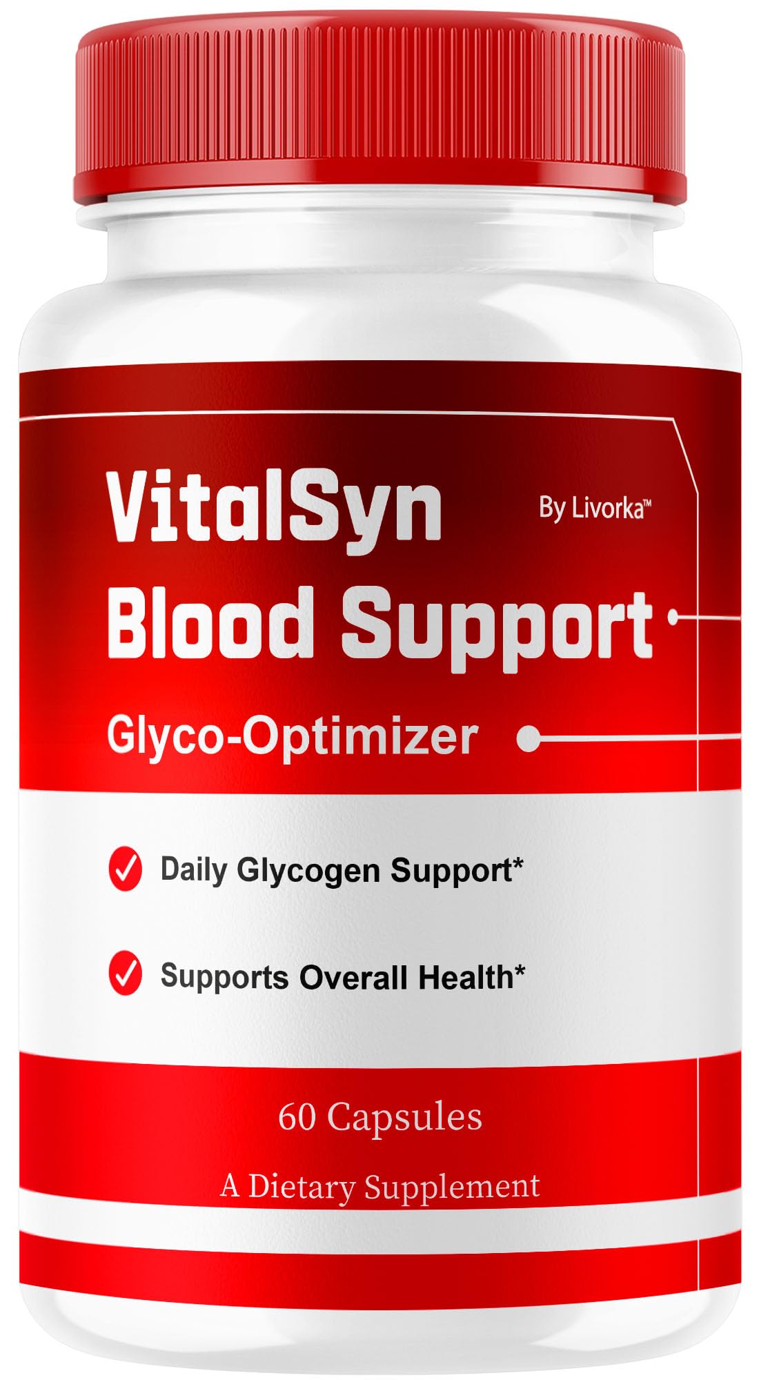 Vitalsyn Blood Support Capsules - Glyco Optimizer & Multivitamin, 60 Capsules