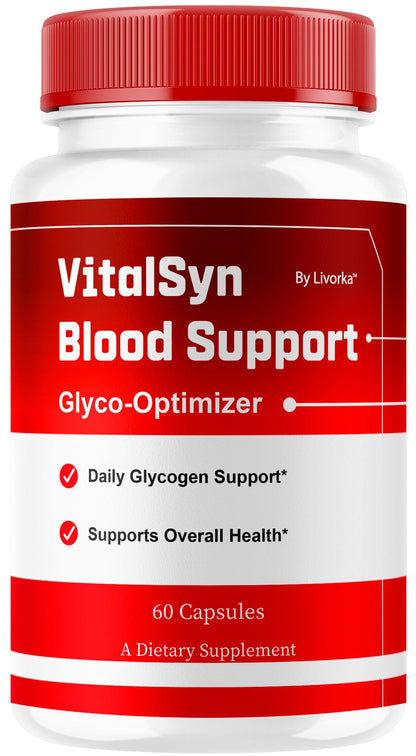 Vitalsyn Blood Support Capsules - Glyco Optimizer & Multivitamin, 60 Capsules