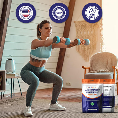 Vitamatic Akkermansia Muciniphila Gut Health - 100 g Powder