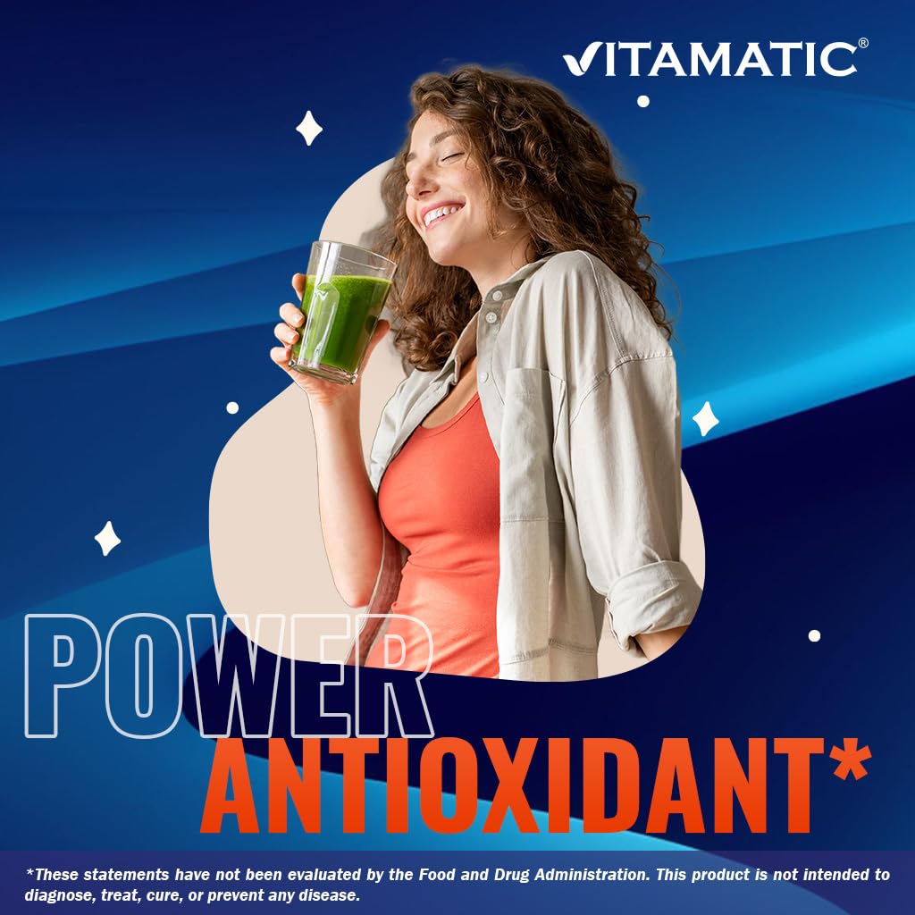 Vitamatic ALA 600mg – 240 Veg Capsules (Pack of 2) | Non-GMO & Gluten Free