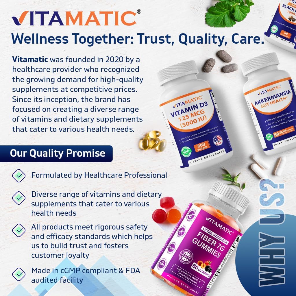 Vitamatic Benfotiamine 300 mg – 90 Vegetarian Capsules | Vitamin B1