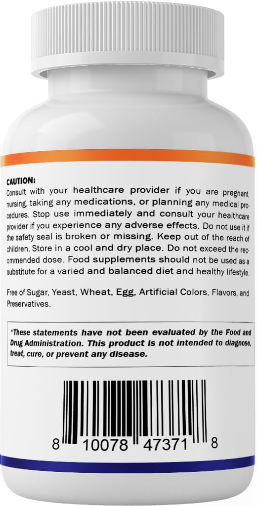 Vitamatic Berberine 500mg Supplement - 60 Vegetable Capsules - Made in USA - Gluten Free - Non-GMO