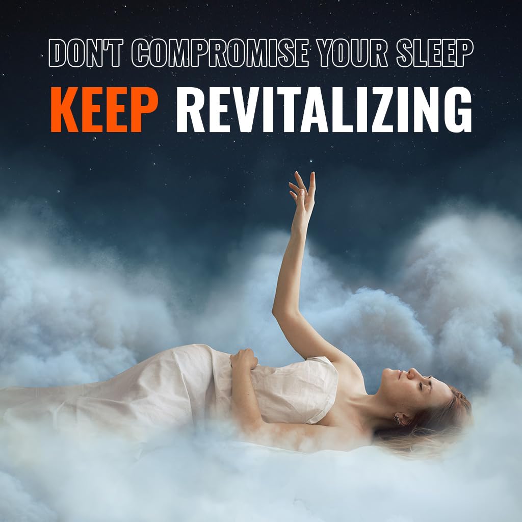 Vitamatic Melatonin 10 mg with Magnesium 200 mg – 120 Tablets | Sleep Support