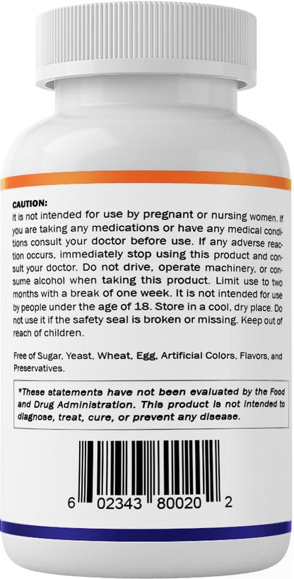 Vitamatic Melatonin 20 mg Tablets | Vegetarian, Non-GMO, Gluten Free | High Potency 20 mg | Natural Berry Flavor 120 Tablets