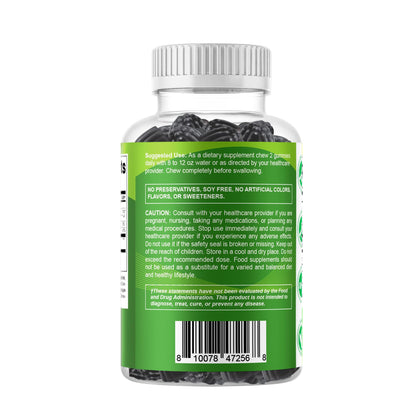 Vitamatic 2 Packs Sugar Free Moringa Gummies – 10,000 mg/Serving, Pectin-Based