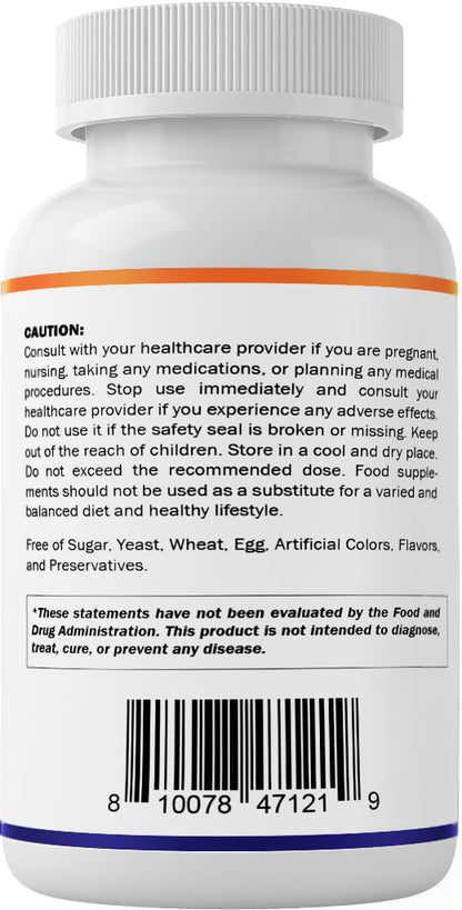 Vitamatic Quercetin with Bromelain – 120 Vegetarian Capsules | Non-GMO & Gluten Free