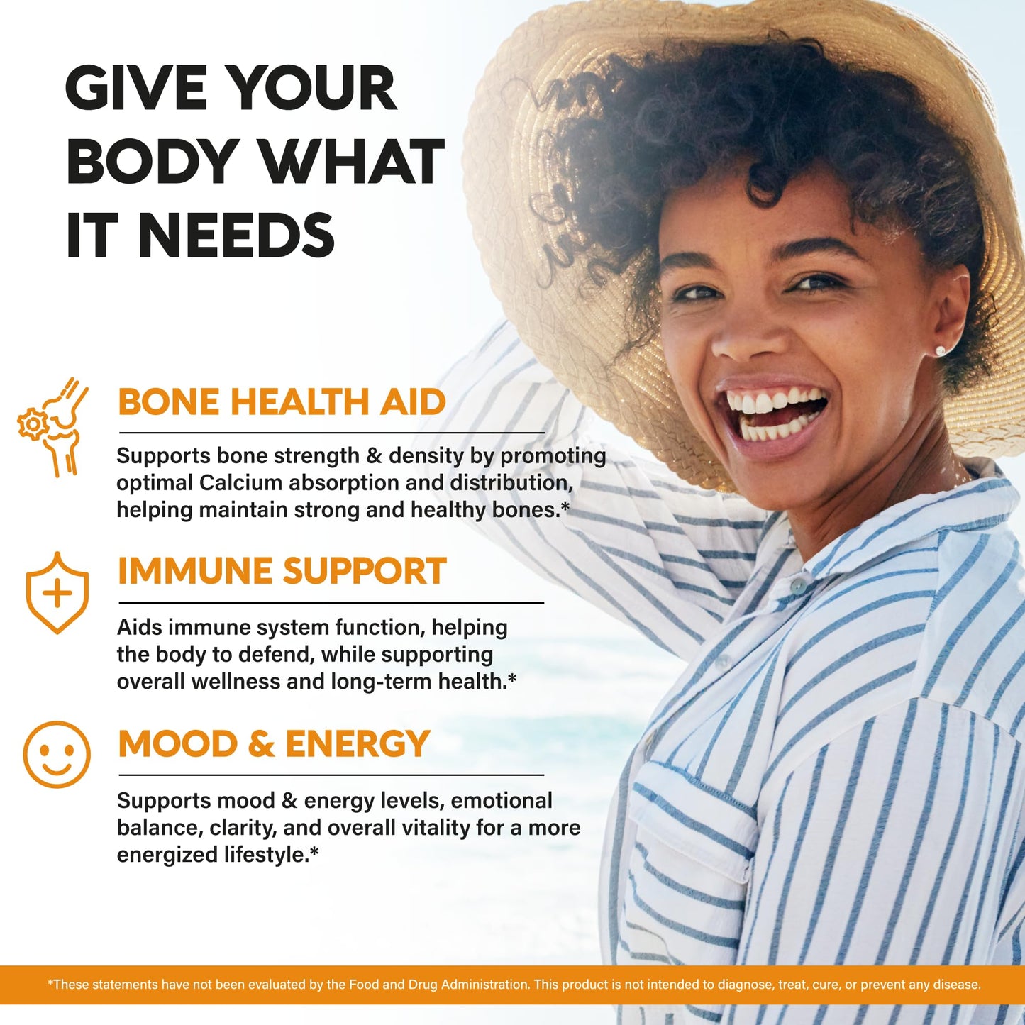 Vitamin D3 K2 10000 IU + MK-7 120 mcg | Immune, Bone & Mood Support | Made in USA | 240 Capsules