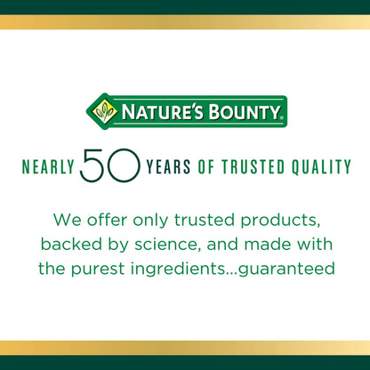 Nature's Bounty Vitamin D3 1000 IU Softgels – 350 Count
