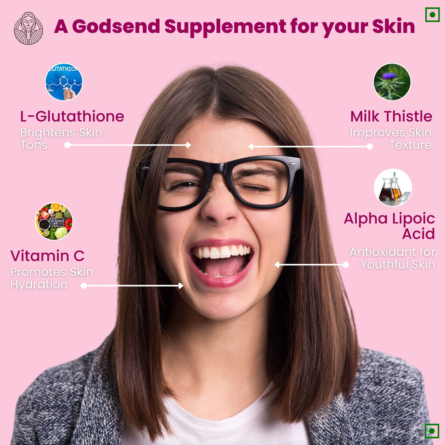 The Old Natural Glutathione 600mg – 30 Veg Tablets with Vitamin C & E, Biotin, Grape Seed & Alpha Lipoic Acid