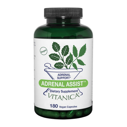 Vitanica Adrenal Assist — Vegan Adrenal Support (180 Count)