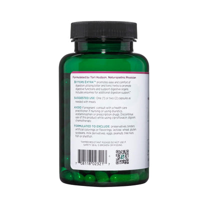 Vitanica Bitters Extra - Digestion Support, Vegan, 90 Capsules