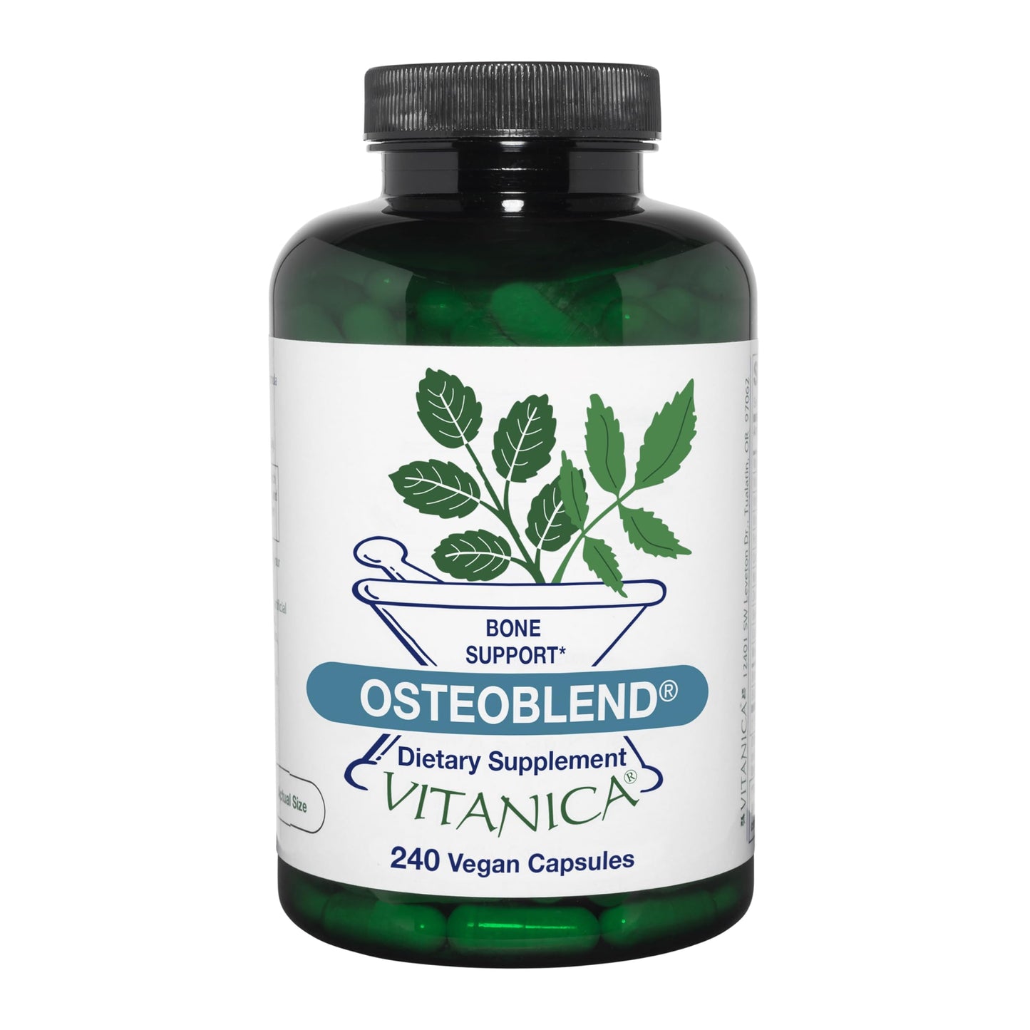 Vitanica OsteoBlend Bone Support – Vegan, 240 Capsules