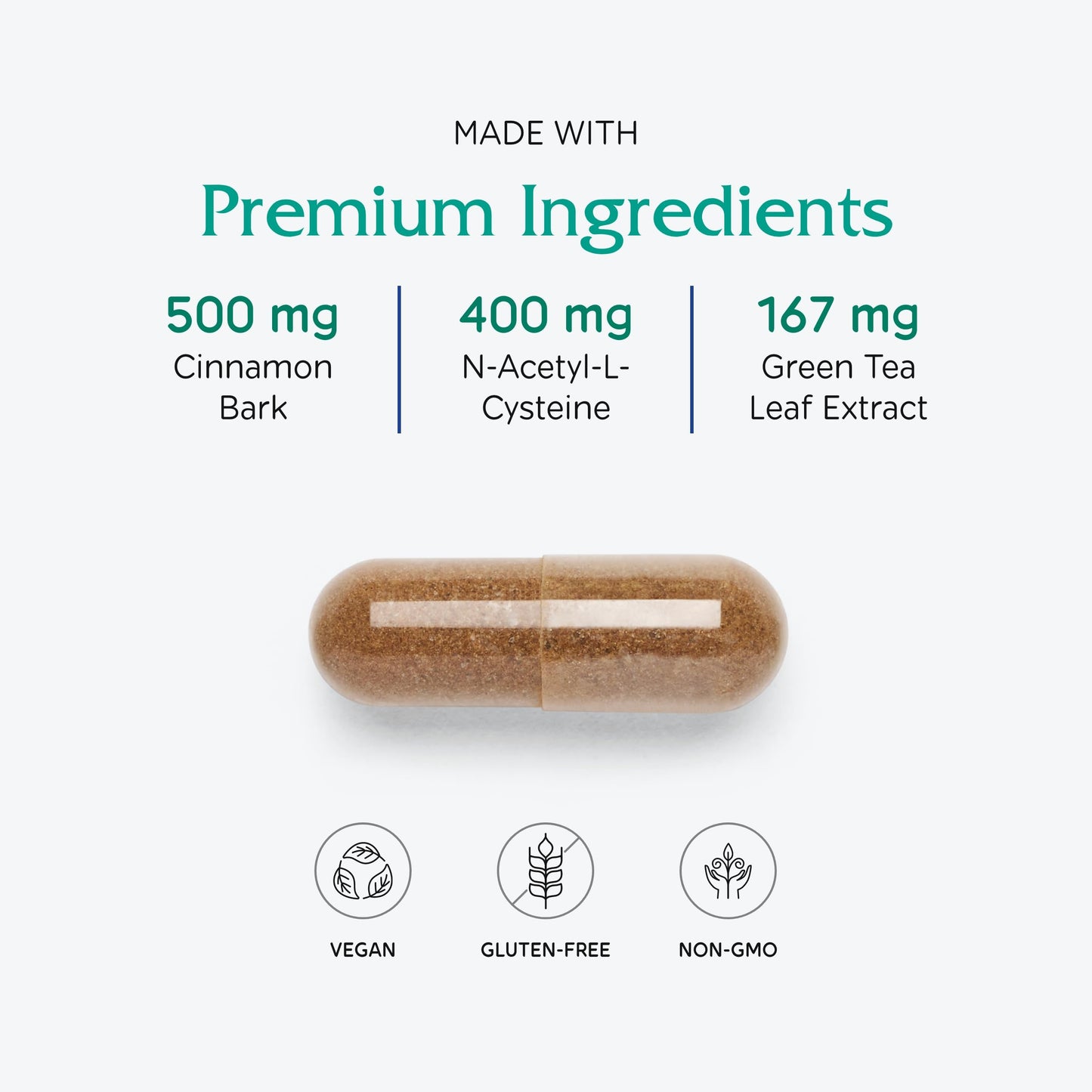 Vitanica OvaBlend - Ovarian Health & Hormone Balance for Women - Endocrine Support Supplement with Sarsaparilla Root & NAC - Herbal Dietary Supplement for Women - Pro Logo - 180 Vegan Caps