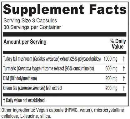 Vitanica CCDG Blend Immune Support Supplement – 90 Capsules | Vegan