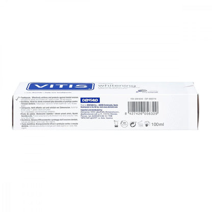 Vitis Whitening Toothpaste 100ml – Enamel Protection & Whitening