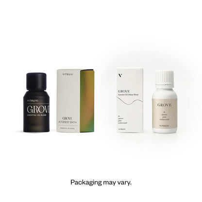 Vitruvi Grove Grounding Essential Oil Blend – 0.5 fl oz | Pine, Fir, Spruce & Cedarwood