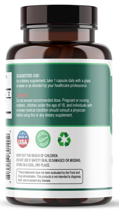 Viva Doria Ginkgo Biloba 720mg - Brain Function & Memory Support | 120 Veg Capsules