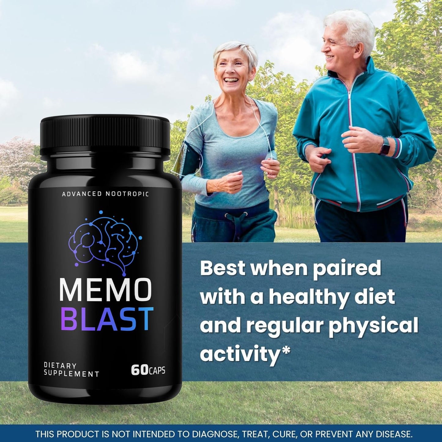 VIVALIS Memo Blast Capsules — 5 Pack Premium Formula for Overall Health & Wellness