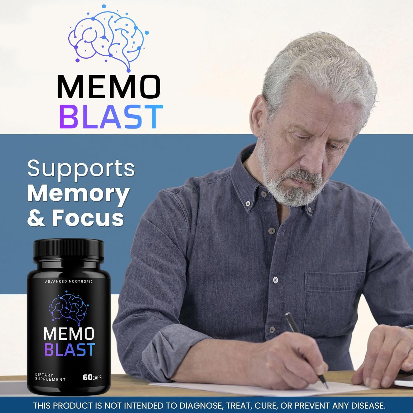 VIVALIS Memo Blast Capsules — 5 Pack Premium Formula for Overall Health & Wellness
