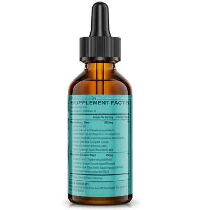 Vivaravida Berberine HCl Drops 3000 mg | Liposomal Berberine HCl Liquid