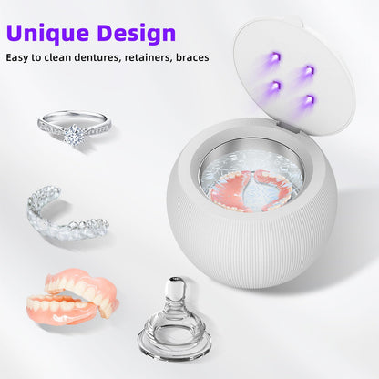 Voraiya Ultrasonic UV Cleaner for Dentures & Dental Appliances - 42KHz