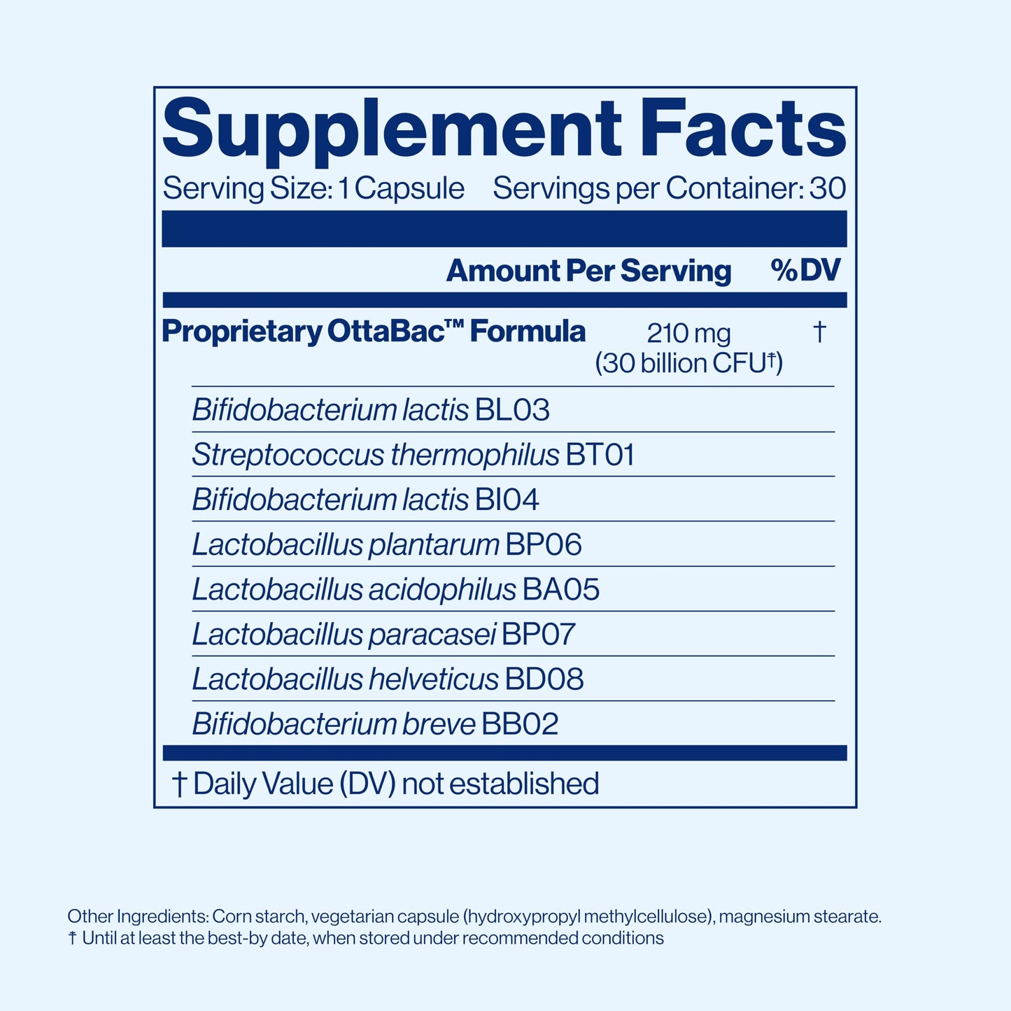 VSL4 Gut Daily Probiotics – 30B CFU, Multi-Strain, 2-Pack (60 Capsules)