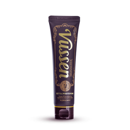 Vussen 28 Extra Whitening Care Toothpaste – Floral Mint | 2.8 oz | Made in Korea