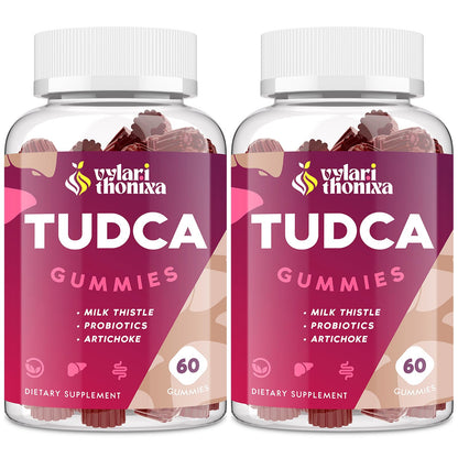 Vylarithonixa Premium TUDCA Gummy Supplement 2000mg - Vegan, 60 Servings