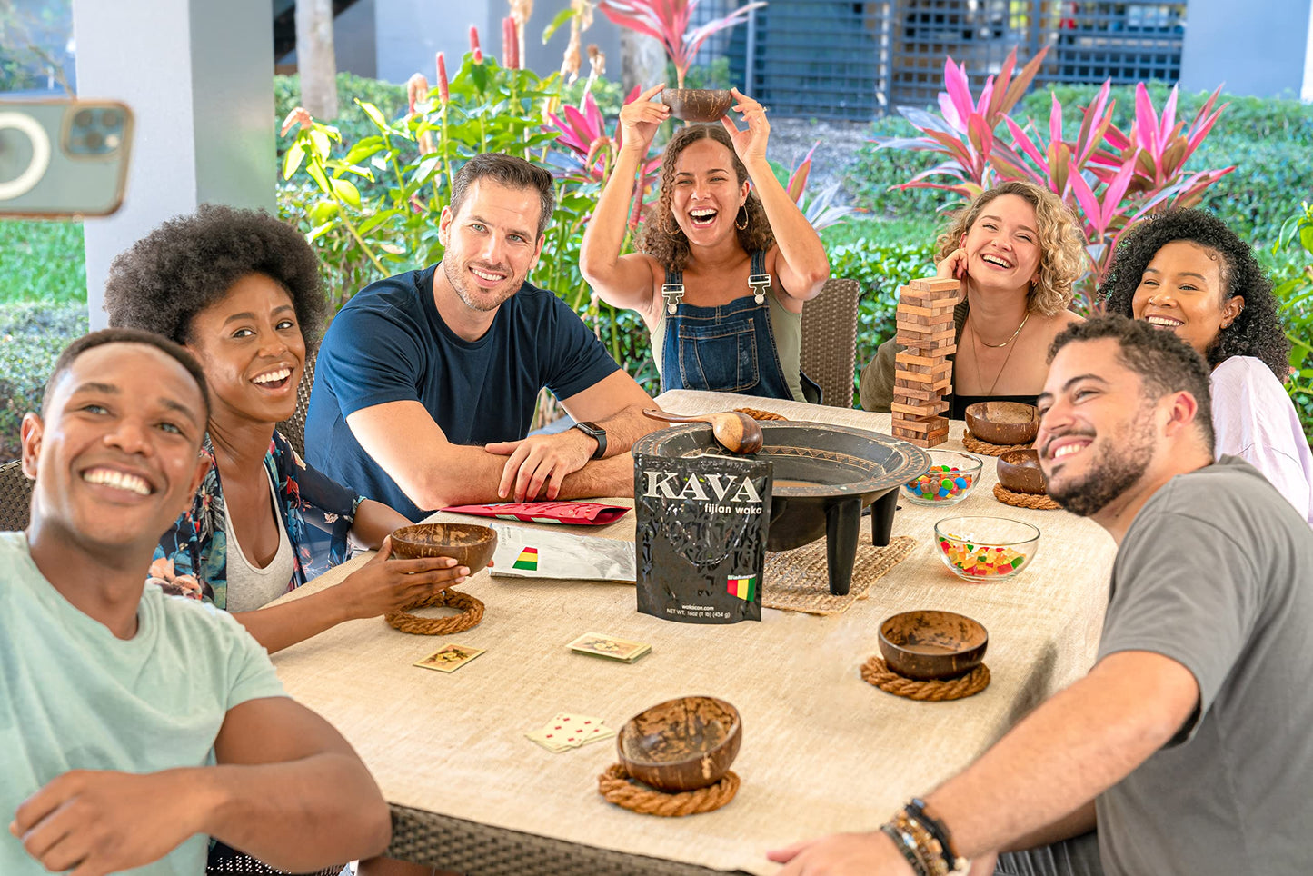 Wakacon Kava Waka Powder – Authentic Noble Kava Root from Fiji – 16 oz