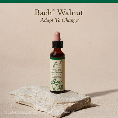 Bach Walnut Flower Remedy – Adapt to Change (20mL Dropper) | Vegan, Gluten Free, Sugar Free