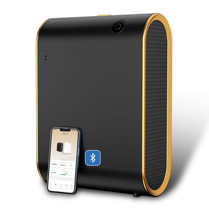Wankeer Smart Scent Air Machine for Home | 1500 sq ft Diffuser, Bluetooth App, Low Noise (Black)