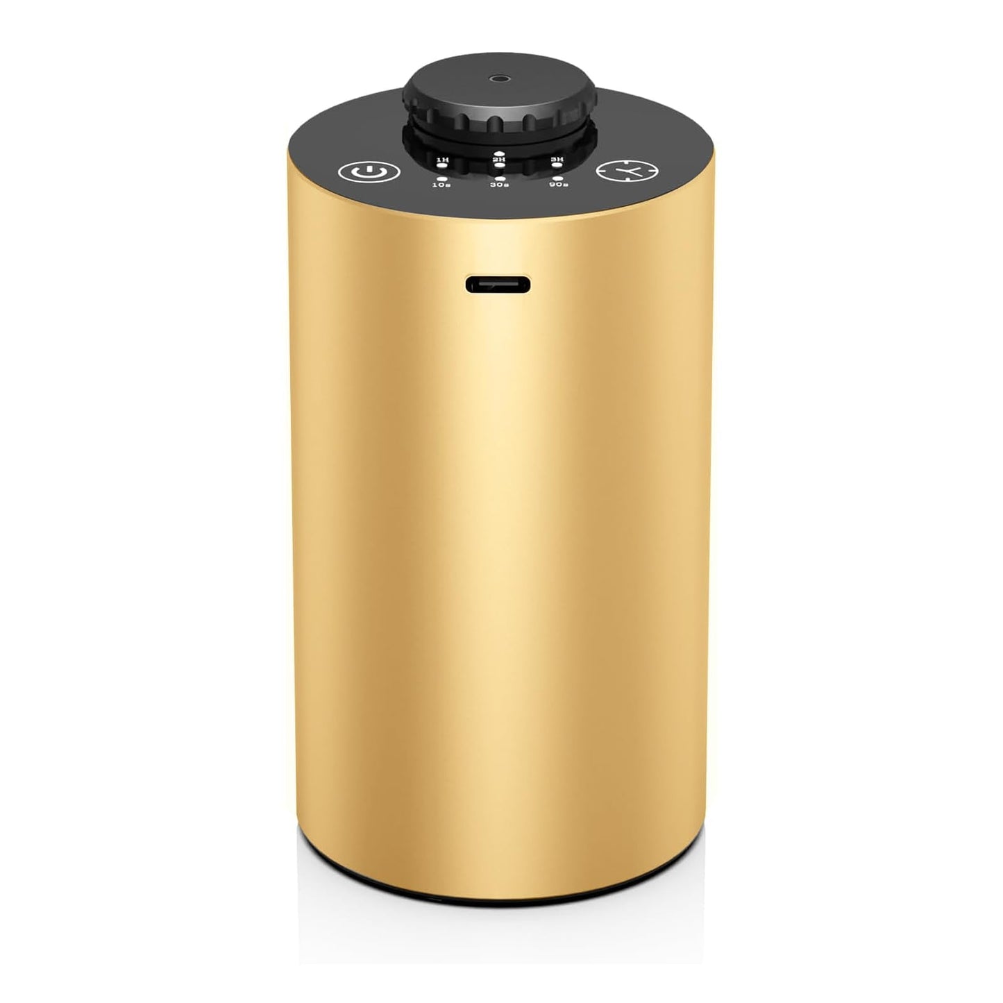 Waterless Battery Car Diffuser with Timing – 3 Mist Levels (Aluminum)