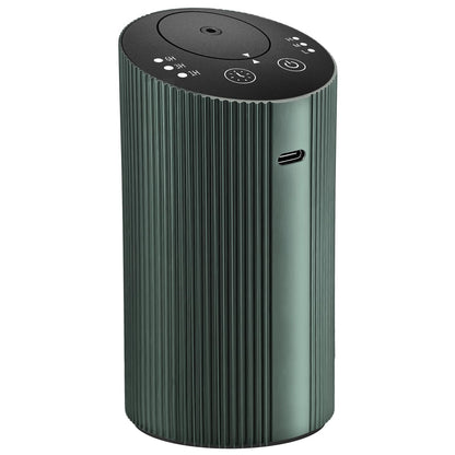 Waterless Essential Oil Diffuser with 4 Timer (1/3/6H & Off) & 3 Mist Levels | Rechargeable Portable Dark Green Aroma Diffuser