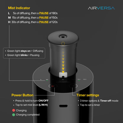 Waterless Diffuser Starter Kit – Ritz-C. Inspired Fragrance AN6