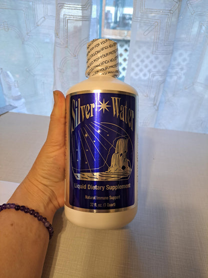 Wayne Rowland Silver Water (Original Formula) (6 Pack) - 3 PPM Colloidal Silver Distilled Water