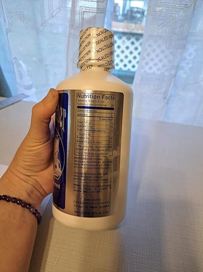 Wayne Rowland Silver Water (Original Formula) (6 Pack) - 3 PPM Colloidal Silver Distilled Water