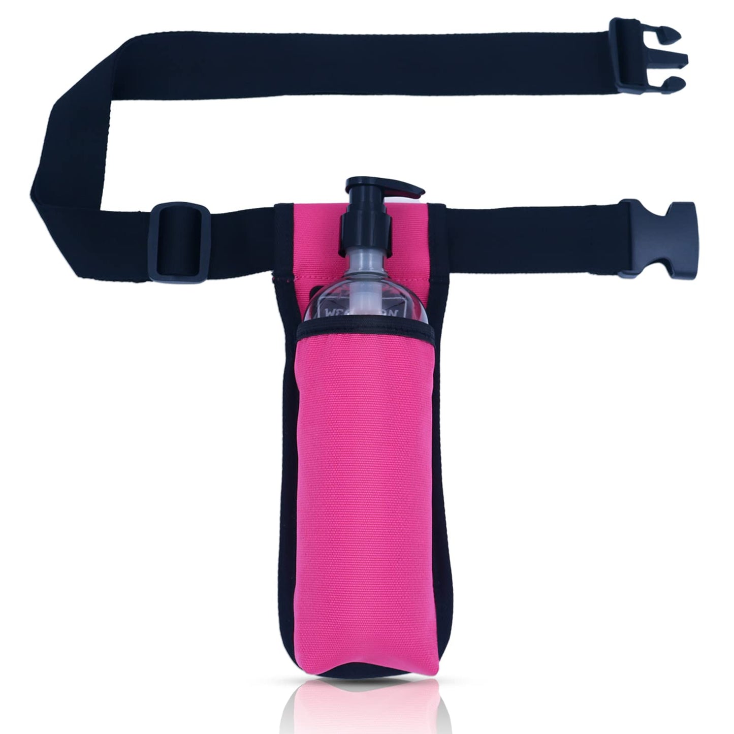 WEARWAN Massage Oil Holster - Adjustable & Durable Bag Only (1B-Fuchsia)