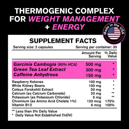 Weight Loss Pills for Women - Best Fat Burners, Thermogenic & Appetite Suppressant