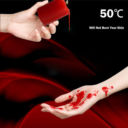 WEIHAI Low Temperature Candles – 2-Pack Wax Play Candles Black & Red