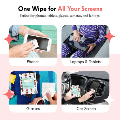 Well-Kept Tech & Lens Wipes – 180 Count, 12 Pack | Eyeglasses, Screens & Phones