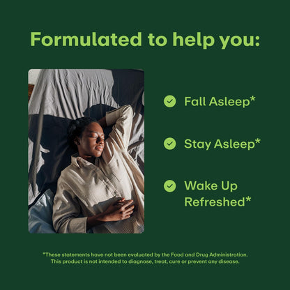 WellWithAll Sleep Support with Sustained-Release Melatonin | L-Theanine & Ashwagandha | 30 Capsules