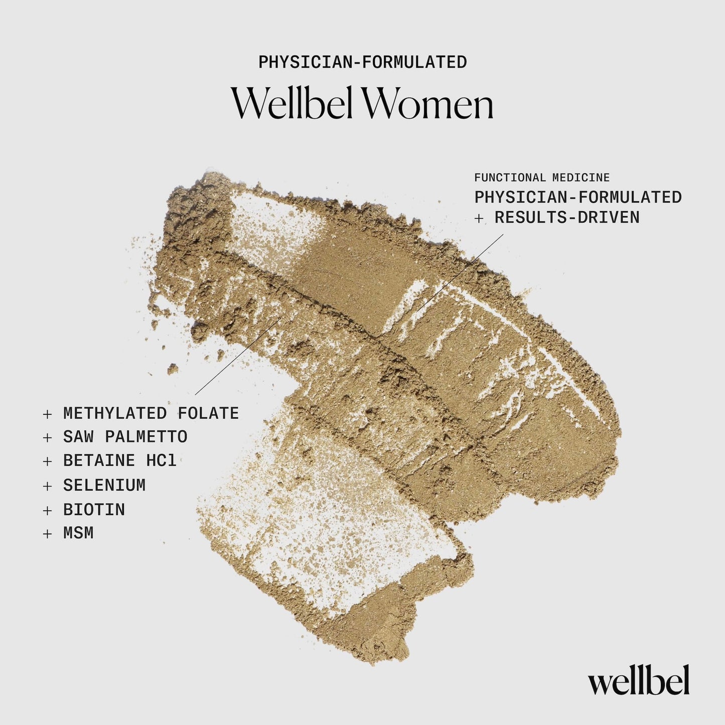 WELLBEL Women Clean - Vegan Hair, Skin & Nails Supplement | 90 Count