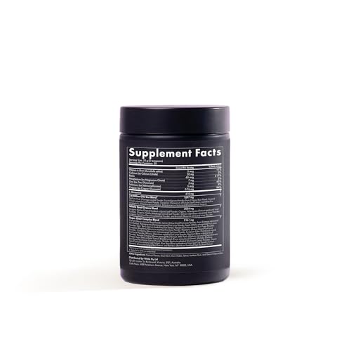 WelleCo The Super Elixir Daily Greens Powder – Probiotic Drink Mix (300g, Mixed Berry)