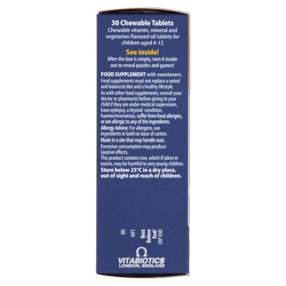 Wellkid Chewable Tablets – Vitabiotics Wellkid Multi-Vitamin (30 Tablets)