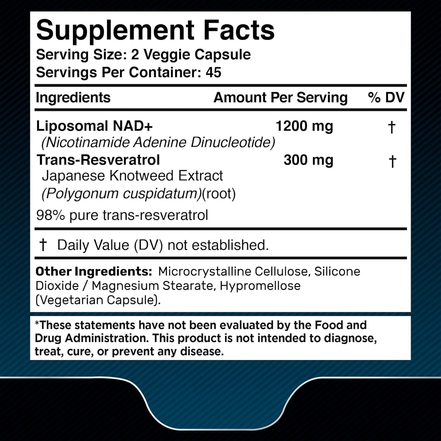 Wellness LabsRx Liposomal NAD+ Supplement 1500mg – USA Made, 3-Pack for NAD+ Support, Energy & Cellular Health