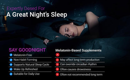 Wellness Primal Melatonin-Free Sleep Aid - 90 Vegan Capsules