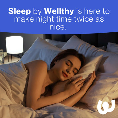 Wellthy Night Time Thermogenic – B6, Ashwagandha & Melatonin for Women | Nighttime Weight Loss