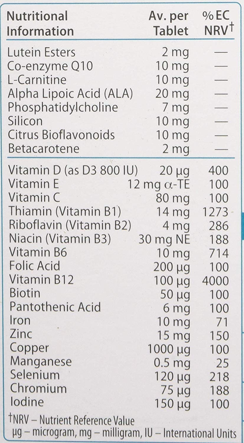 Wellwoman 4 X 70+ 30 Tablets | Vitabiotics Wellwoman 70+