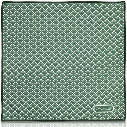 WESERWEF Microfiber Cleaning Cloth 12x12 in – Scratch-Free for Glasses & Screens (Wave)