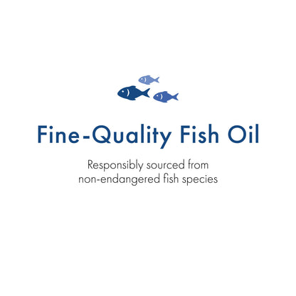 WHC UnoCardio 1000 Fish Oil — 1180 mg Omega-3 per Softgel, EPA 665 mg, DHA 445 mg, Vitamin D3 25 mcg, Orange, 60 Softgels